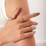 Mia Jewelled Open Ring