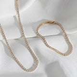 Jordan Tennis Chain Necklace