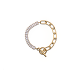 Autumn Half Chain T-Bar Bracelet