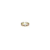 Lara Narrow Chain Ring