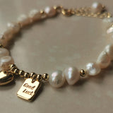Tashi Pearl Charm Bracelet