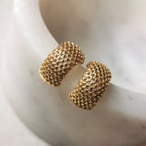 Blake Mesh Chunky Earrings