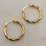 Lauren Midi Hoops