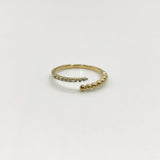 Mia Jewelled Open Ring