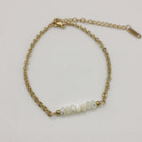 Voilet Pearl Anklet