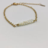 Voilet Pearl Anklet
