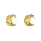 Blake Mesh Chunky Earrings