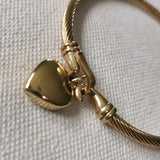 Darla Heart Bangle