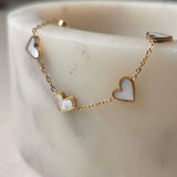 Arabella Heart Bracelet