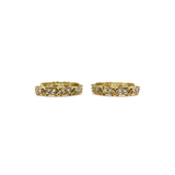 Alexa Jewelled X Hoops