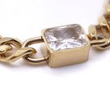 Cassie Chunky Curb Chain With Jewel