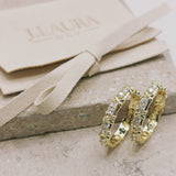 Alexa Jewelled X Hoops